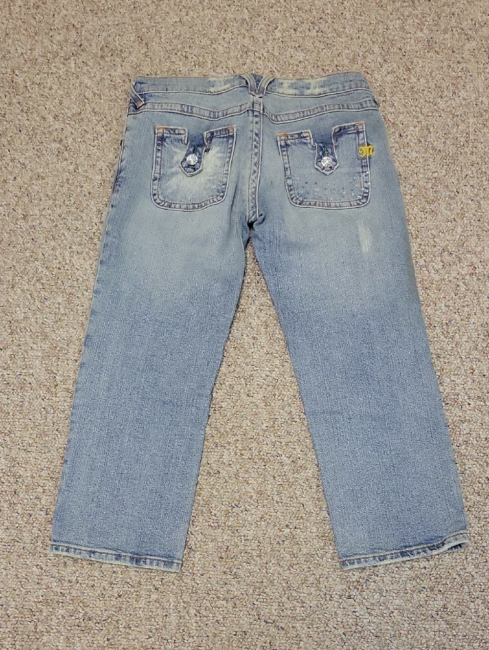 Light Blue Women's Straight Leg Jeans